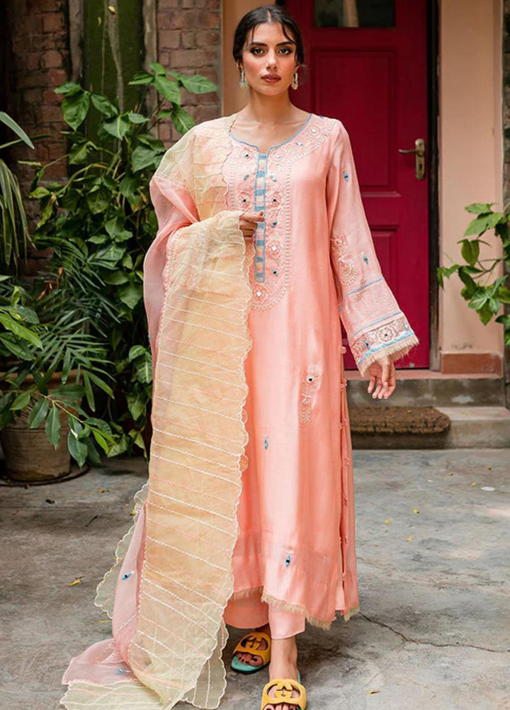 Zoya & Fatima Pret Embroidered Lawn 4 Piece Suit SFR-302