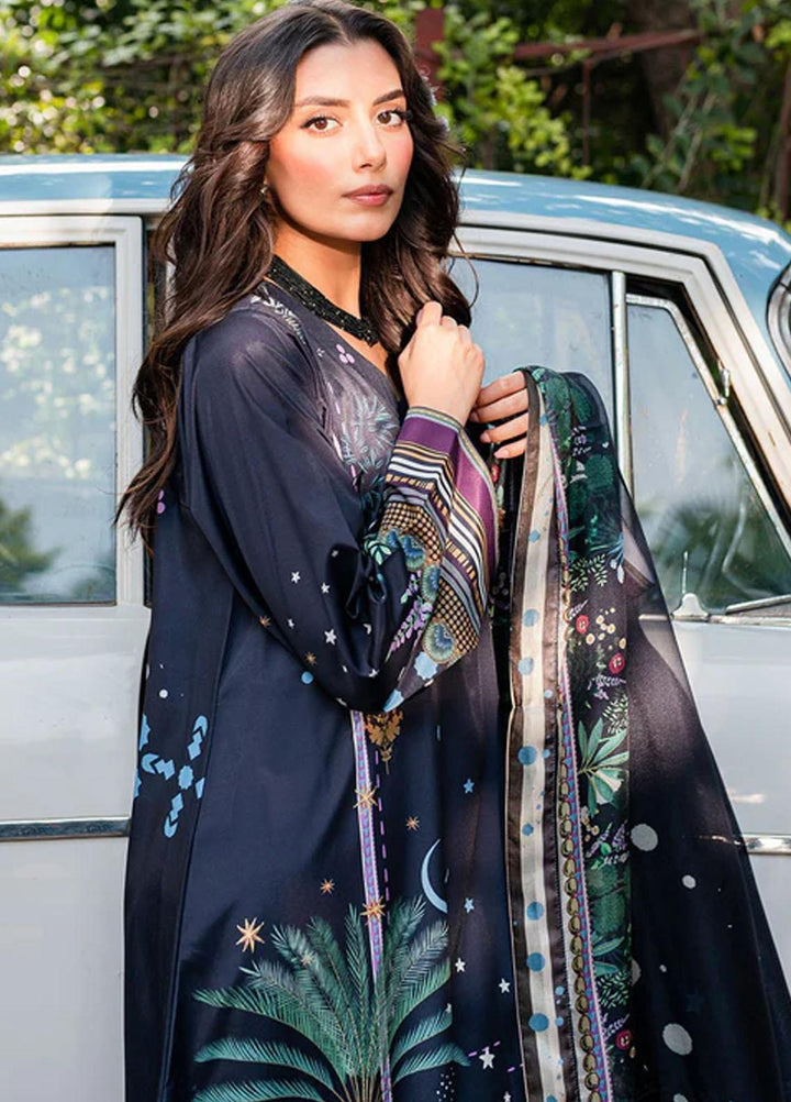 Zoya & Fatima Pret Embroidered Grip 3 Piece Suit SFR-599