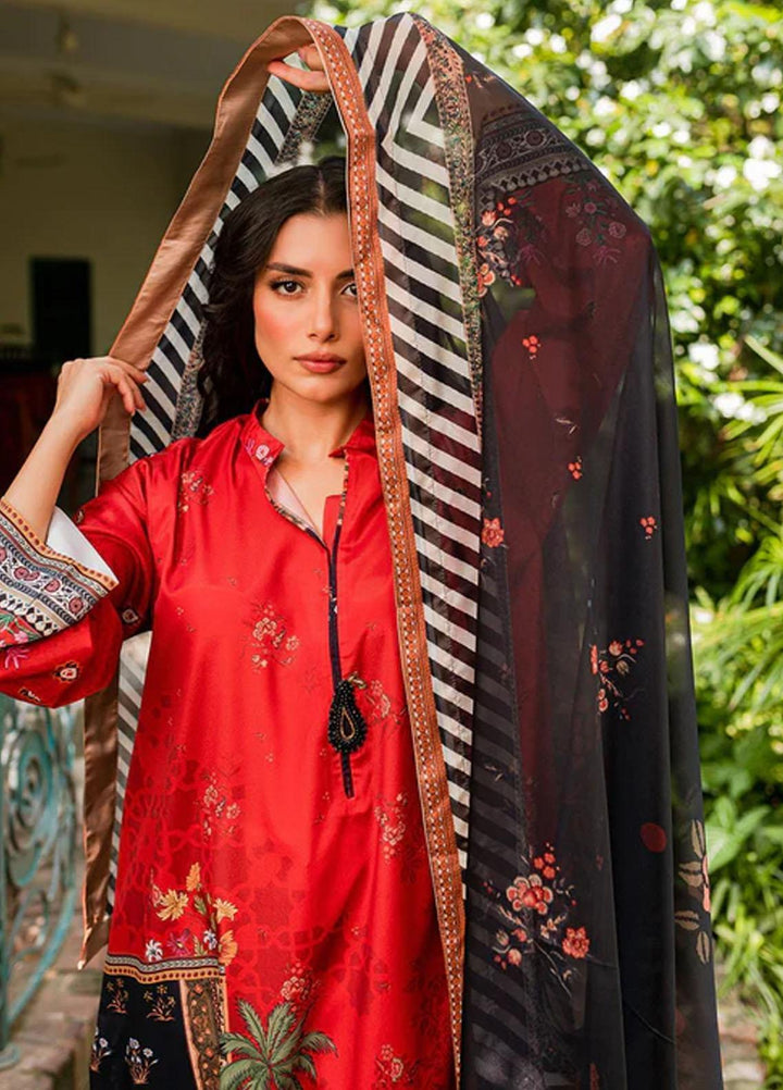 Zoya & Fatima Pret Embroidered Grip 3 Piece Suit SFR-767