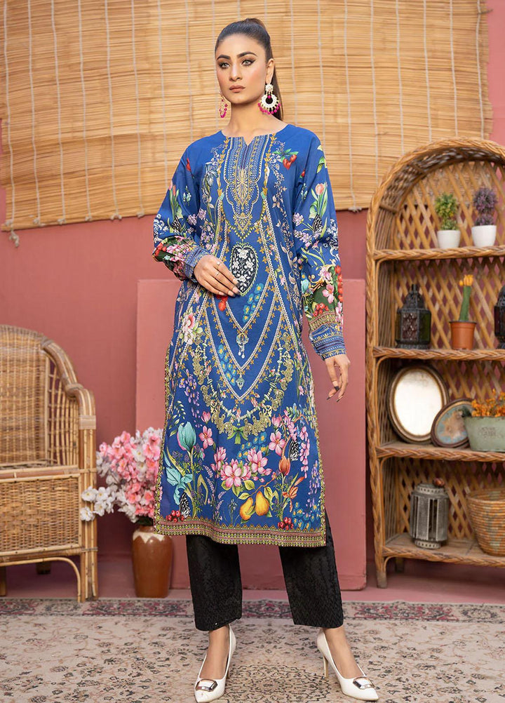 Safwa Printed Lawn  Unstitched Kurties SW23DP SKD-262 - Summer Collection