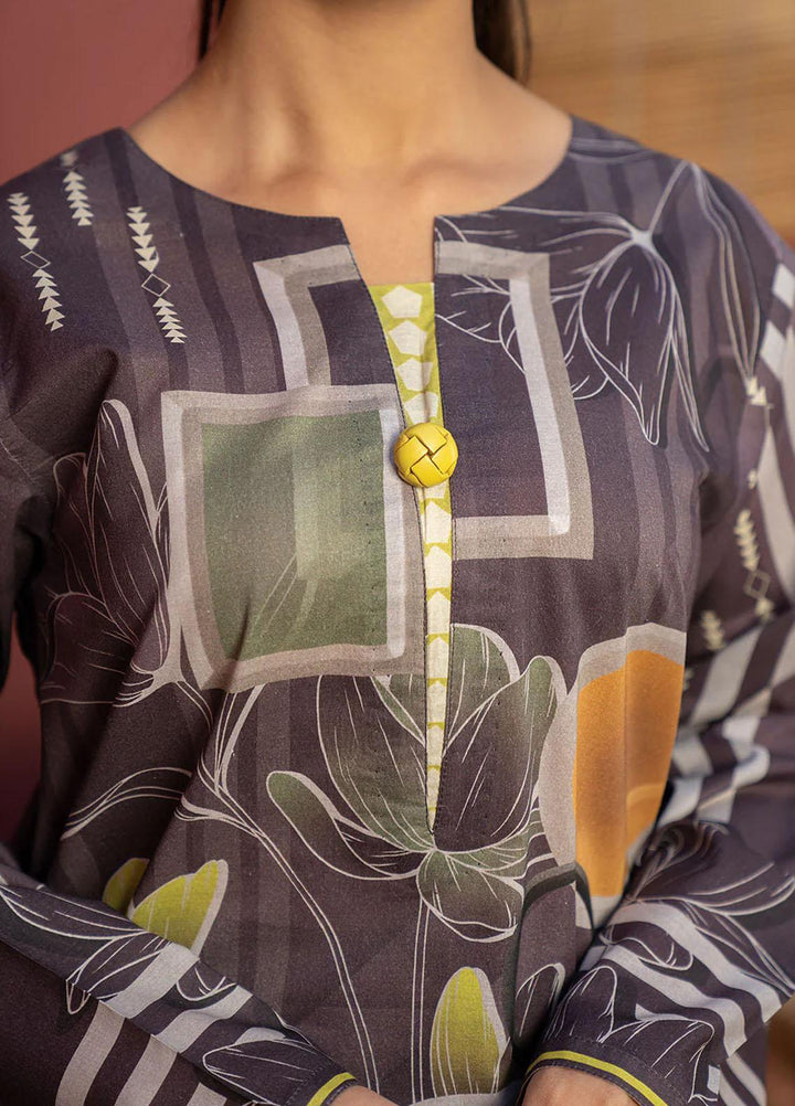 Safwa Printed Lawn  Unstitched Kurties SW23DP SKD-264 - Summer Collection