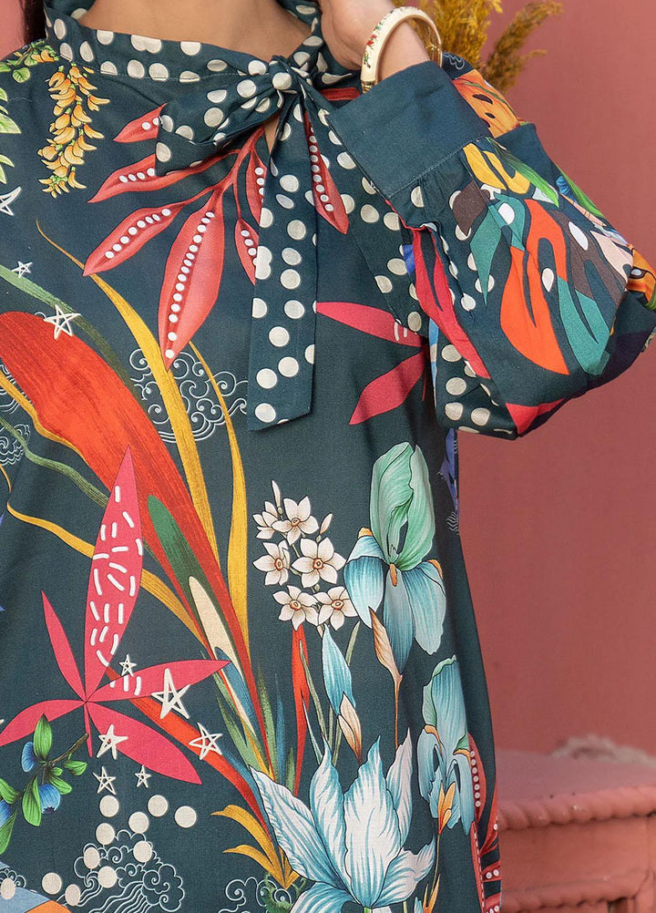 Safwa Printed Lawn  Unstitched Kurties SW23DP SKD-265 - Summer Collection