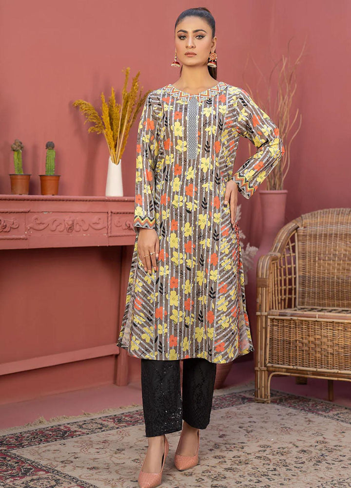 Safwa Printed Lawn  Unstitched Kurties SW23DP SKD-266 - Summer Collection