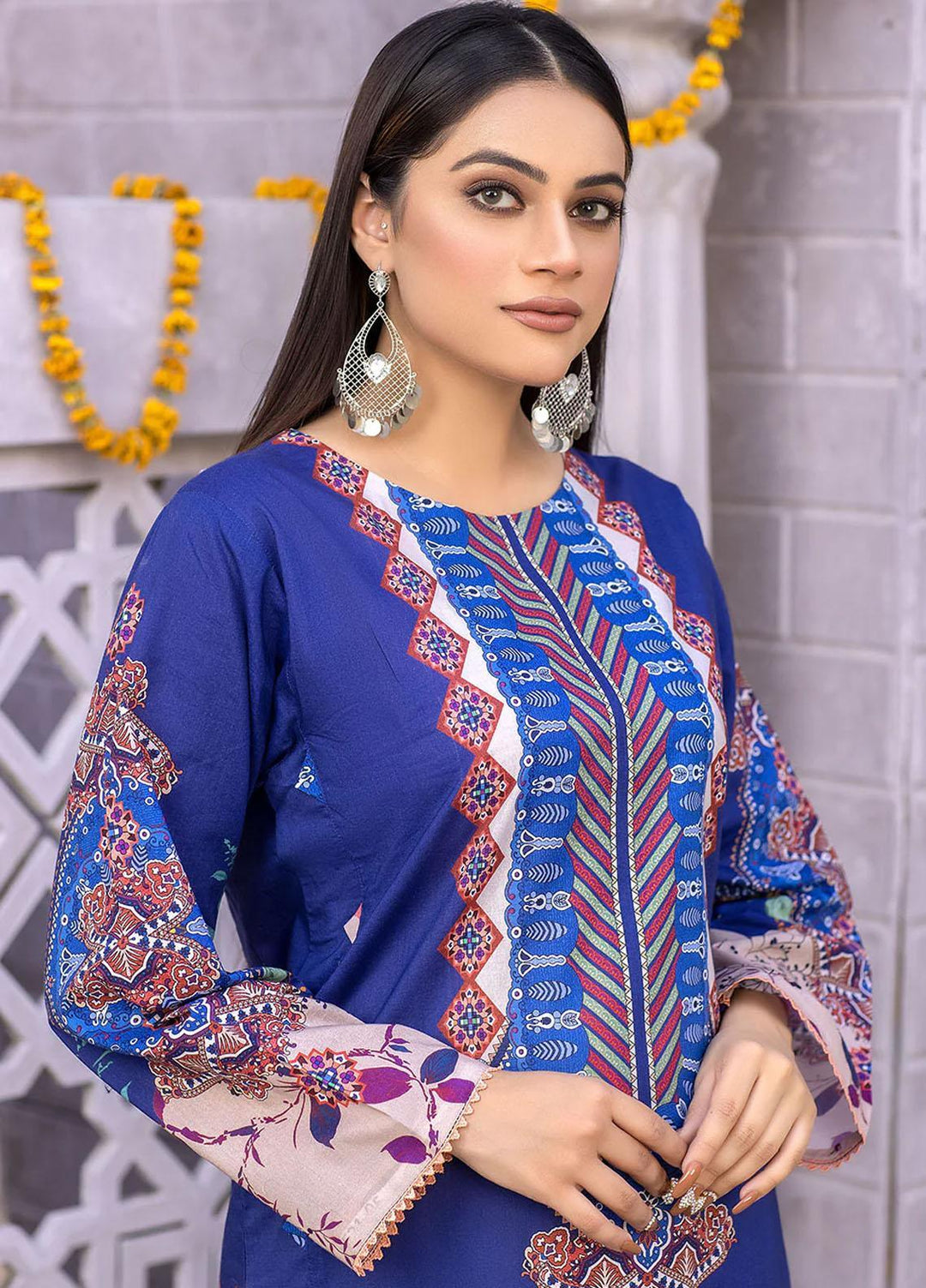 Safwa Printed Lawn  Unstitched Kurties SW23DP-V2 SKD-276 - Summer Collection