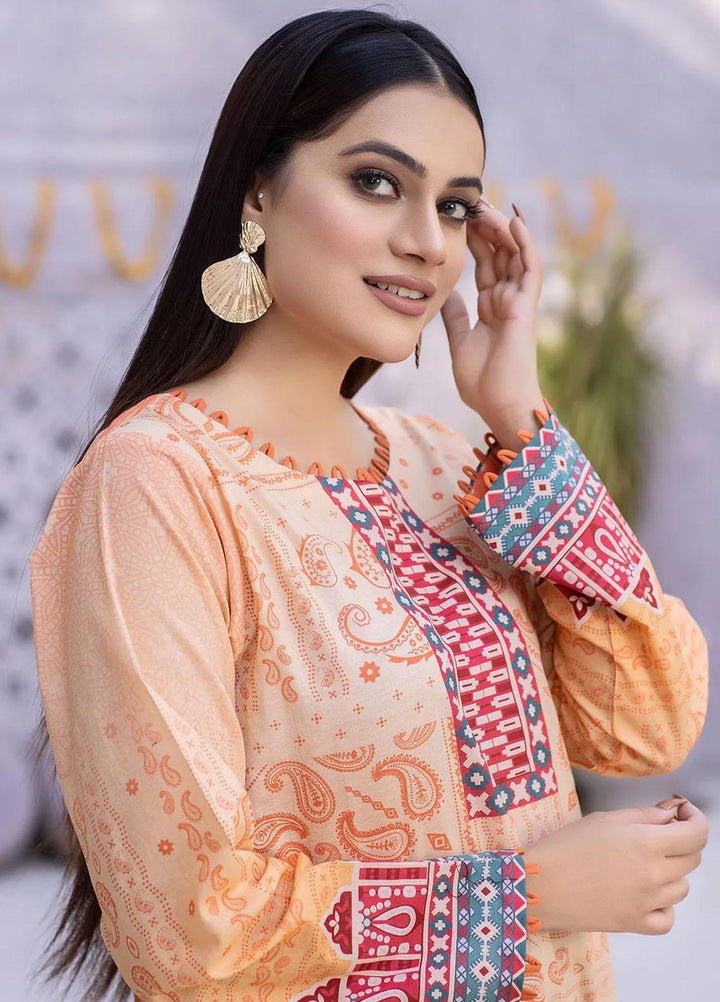Safwa Printed Lawn  Unstitched Kurties SW23DP-V2 SKD-278 - Summer Collection