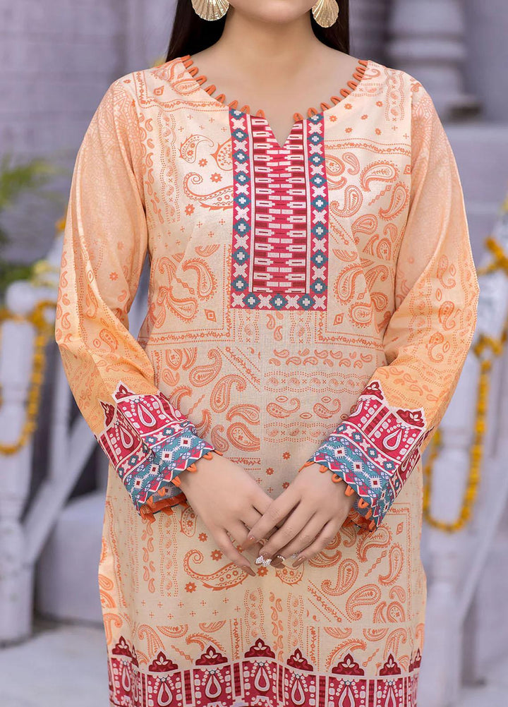 Safwa Printed Lawn  Unstitched Kurties SW23DP-V2 SKD-278 - Summer Collection