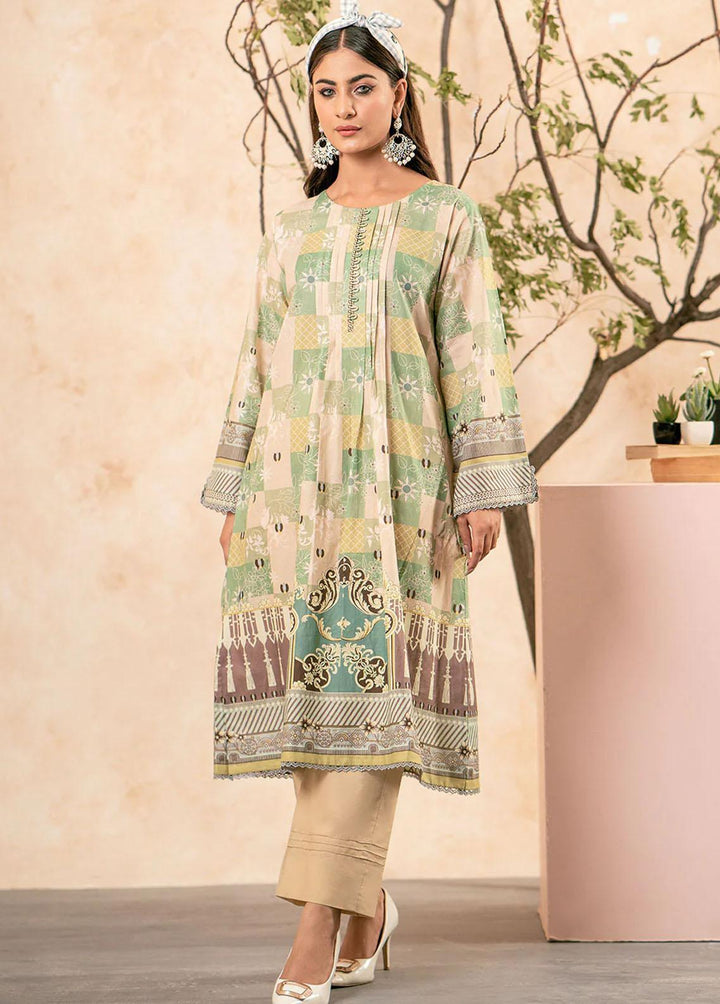 Safwa Printed Lawn Suits Unstitched 2 Piece SW23L S2P-49 Eagle - Summer Collection