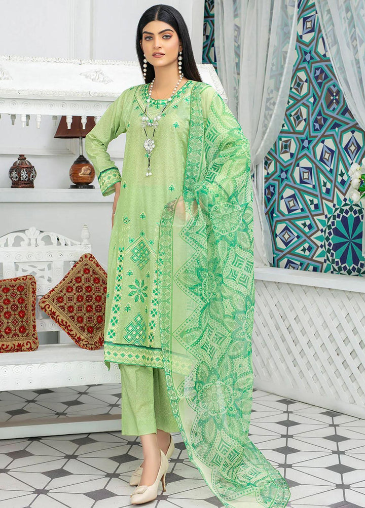 Safwa Pret Embroidered Lawn 3 Piece Suit SW23P 3P-EMB-120 Caper