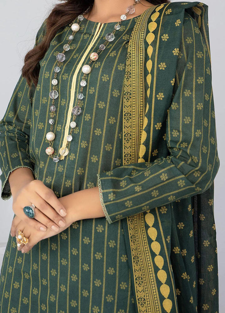 Safwa Pret Embroidered Lawn 3 Piece Suit SW23P 3P-PR-141 Grey Asparagus