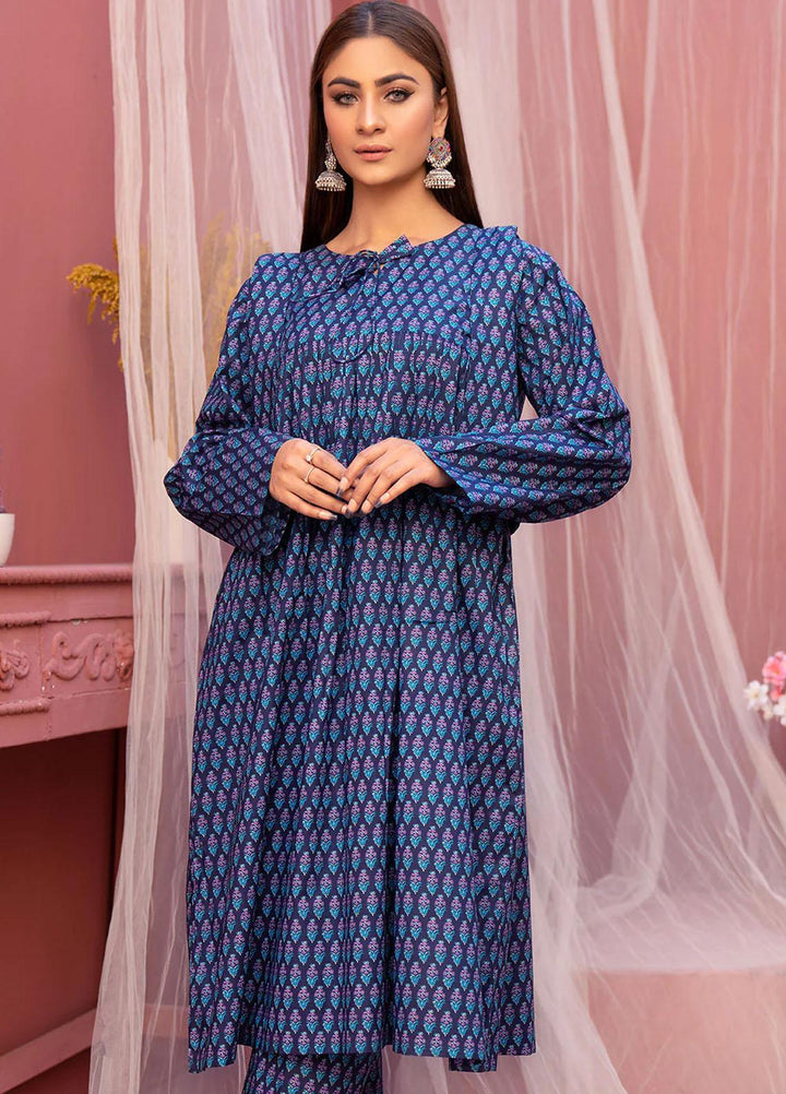 Safwa Printed Lawn Suits Unstitched 2 Piece SW23O OR-17 - Summer Collection