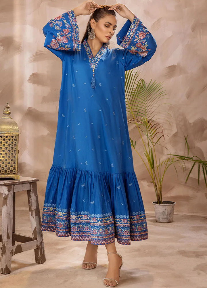 Safwa Pret Embroidered Lawn 2 Piece Suit D-04