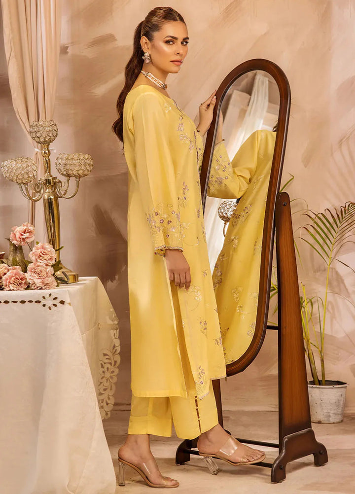 Safwa Pret Embroidered Lawn 2 Piece Suit D-08