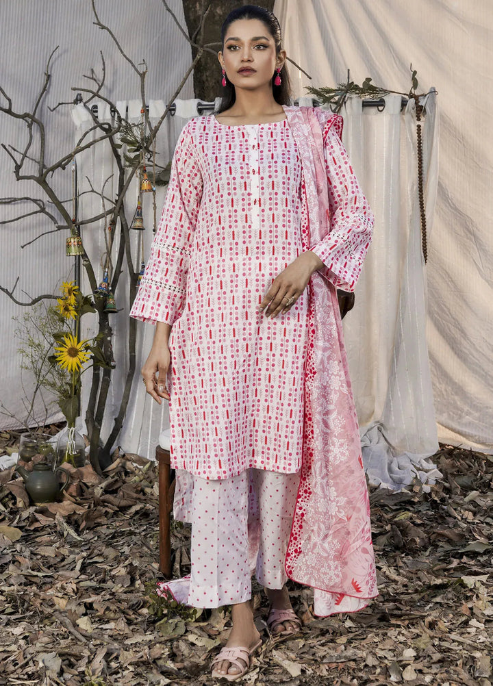Safwa Pret Printed Lawn 3 Piece Suit P000510