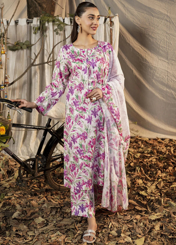 Safwa Pret Printed Lawn 3 Piece Suit P000512