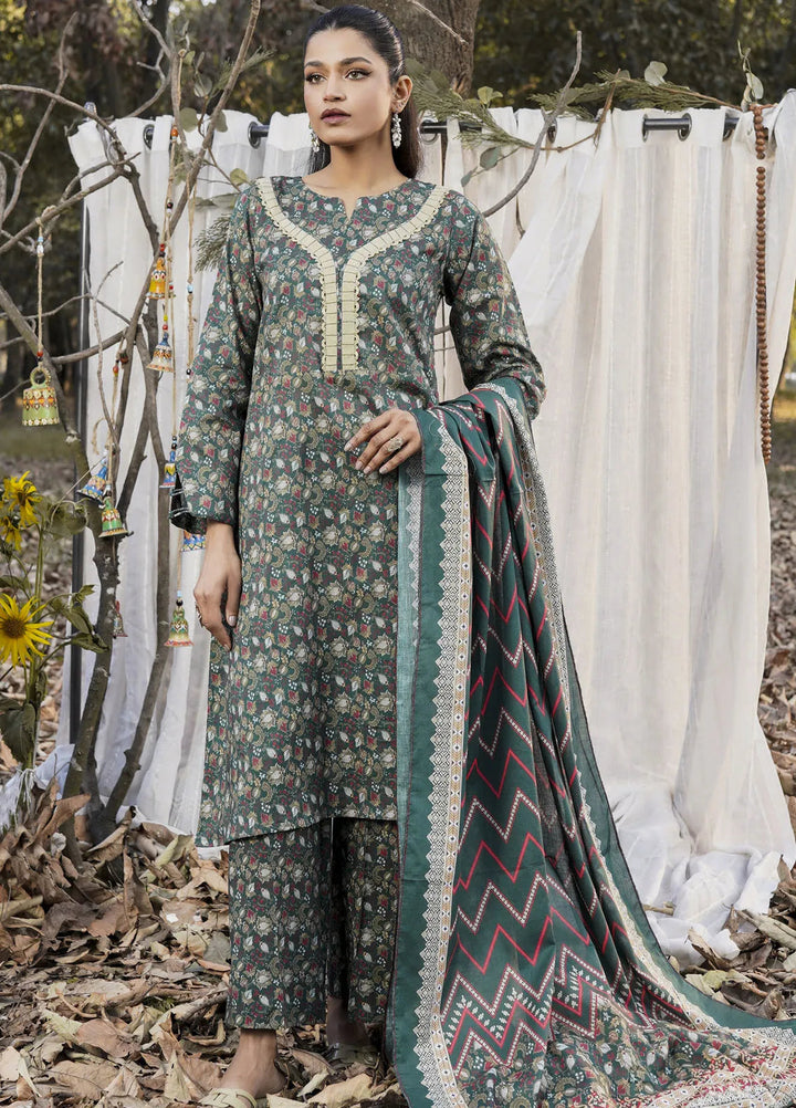Safwa Pret Printed Lawn 3 Piece Suit P000514