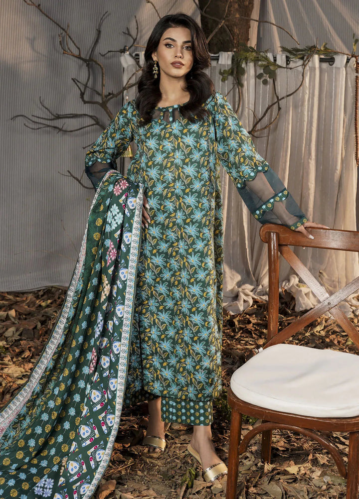 Safwa Pret Printed Lawn 3 Piece Suit P000517
