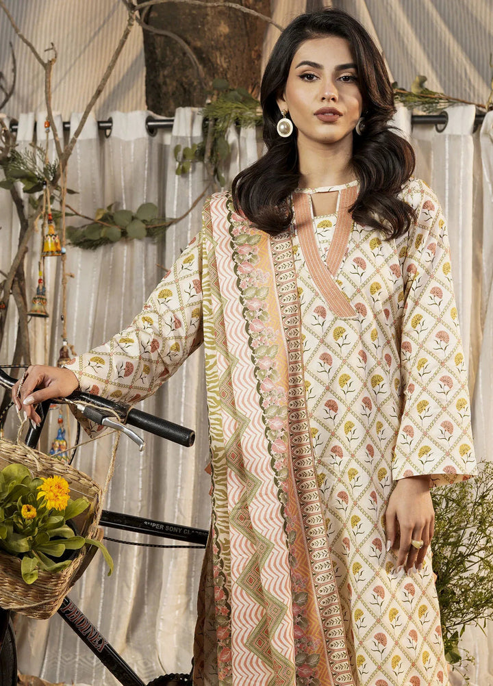 Safwa Pret Printed Lawn 3 Piece Suit P000519