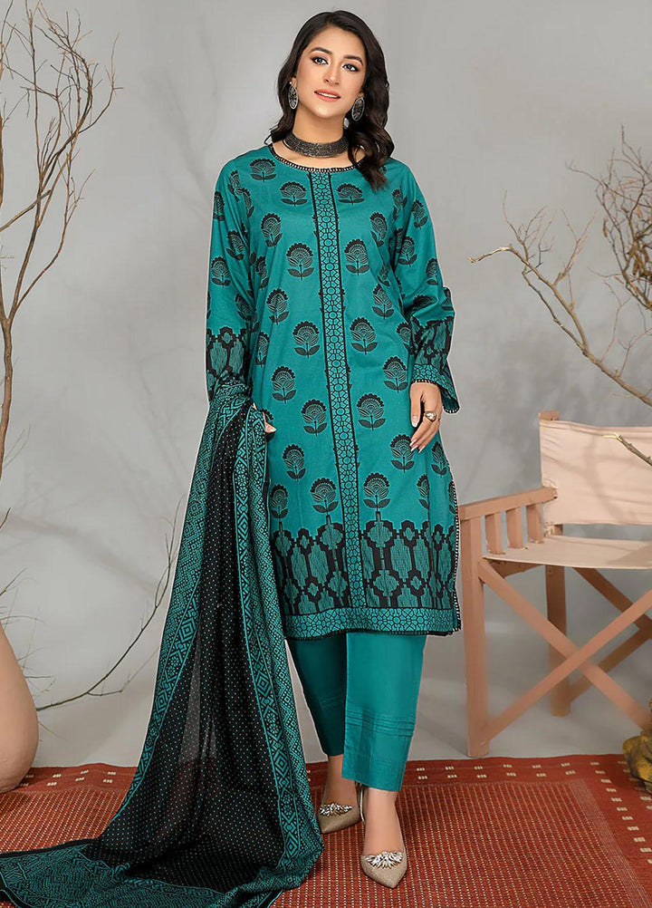 Safwa Printed Lawn Suits Unstitched 3 Piece SW23SP SSP-07 - Summer Collection