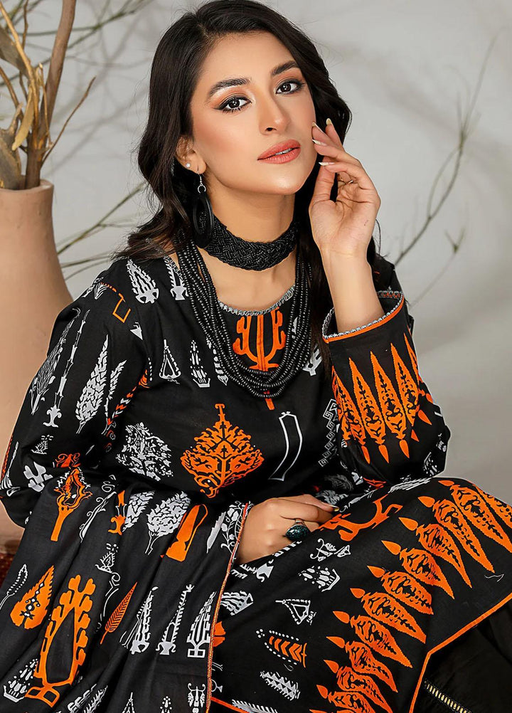 Safwa Printed Lawn Suits Unstitched 3 Piece SW23SP SSP-10 - Summer Collection