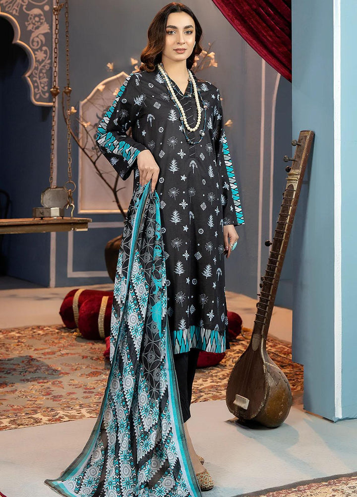 Safwa Printed Lawn Suits Unstitched 3 Piece SW23SP SSP-15 - Summer Collection