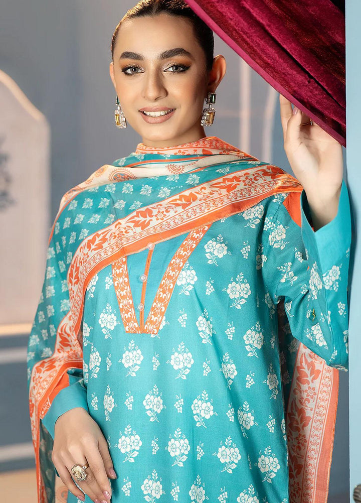Safwa Printed Lawn Suits Unstitched 3 Piece SW23SP SSP-16 - Summer Collection