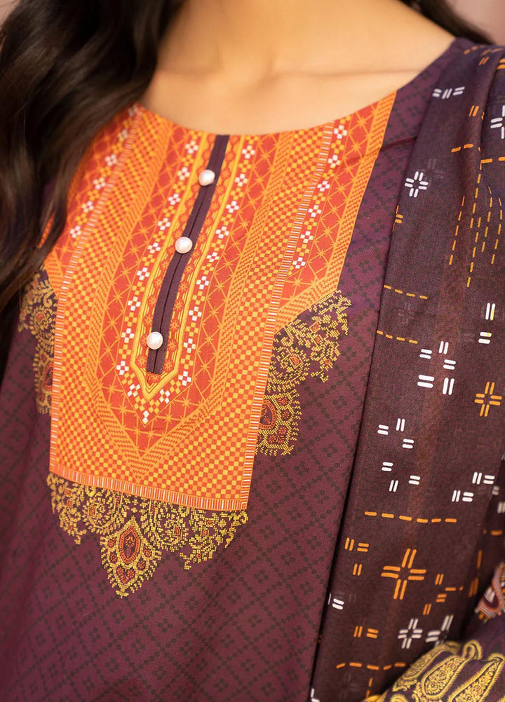 Safwa Printed Lawn Suits Unstitched 3 Piece SW23SP SSP-26 - Summer Collection