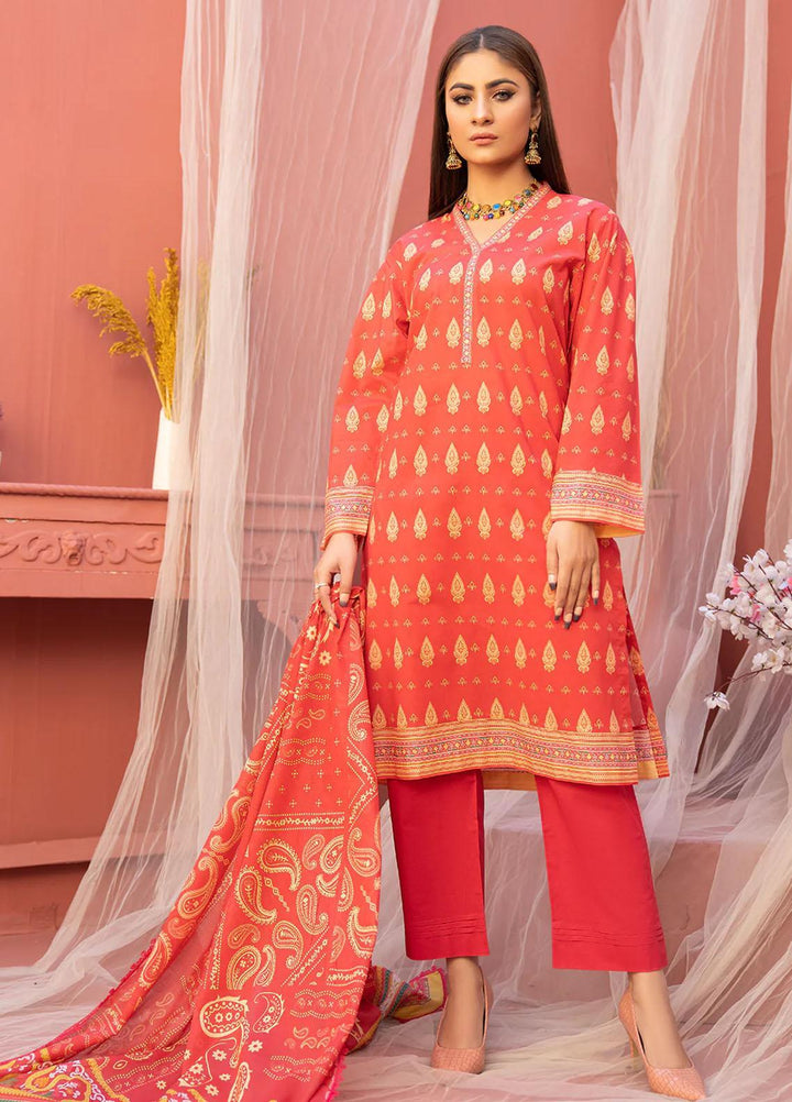 Safwa Printed Lawn Suits Unstitched 3 Piece SW23SP SSP-30 - Summer Collection