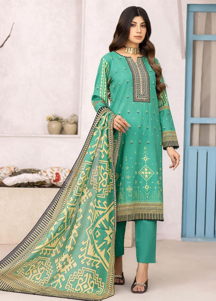Safwa Printed Lawn Suits Unstitched 3 Piece SW23SP-V4 SSP-31 - Summer Collection