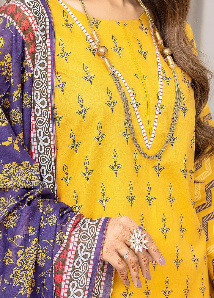 Safwa Printed Lawn Suits Unstitched 3 Piece SW23SP-V4 SSP-32 - Summer Collection