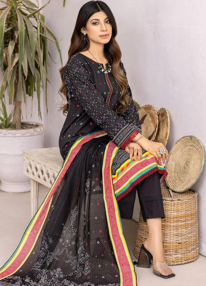 Safwa Printed Lawn Suits Unstitched 3 Piece SW23SP-V4 SSP-33 - Summer Collection