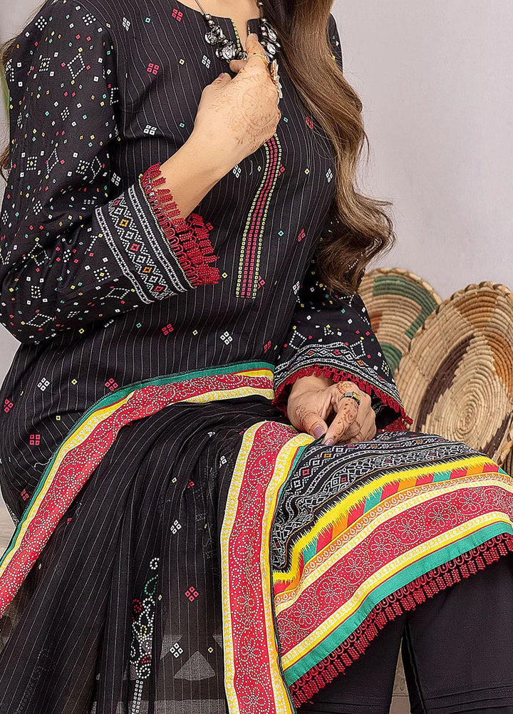 Safwa Printed Lawn Suits Unstitched 3 Piece SW23SP-V4 SSP-33 - Summer Collection