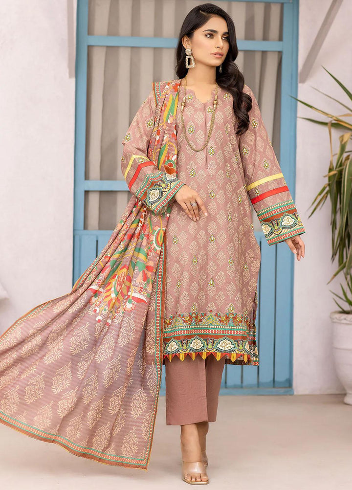 Safwa Printed Lawn Suits Unstitched 3 Piece SW23SP-V4 SSP-37 - Summer Collection