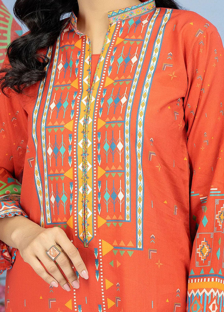 Safwa Printed Lawn Suits Unstitched 3 Piece SW23SP-V5 SSP-43 - Summer Collection