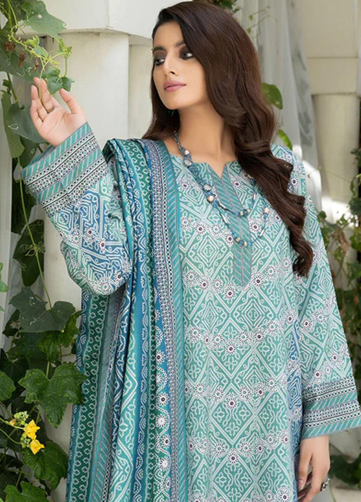 Safwa Printed Viscose Suits Unstitched 3 Piece SW23TD TSC-05 - Winter Collection