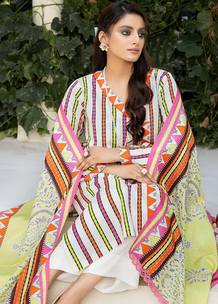 Safwa Printed Viscose Suits Unstitched 3 Piece SW23TD TSC-08 - Winter Collection
