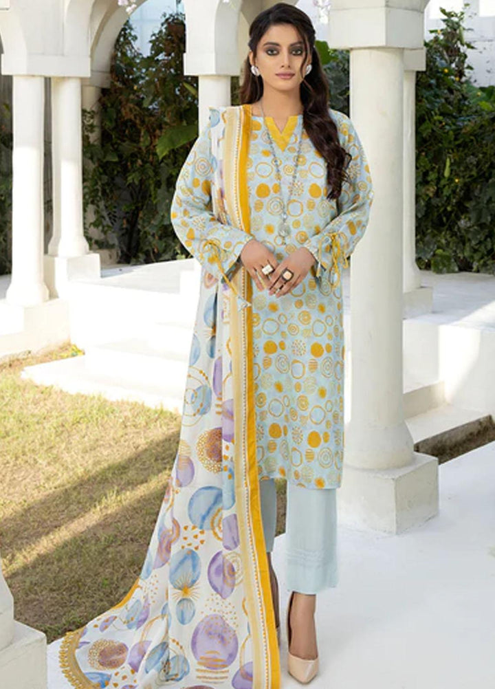 Safwa Printed Viscose Suits Unstitched 3 Piece SW23TD TSC-09 - Winter Collection