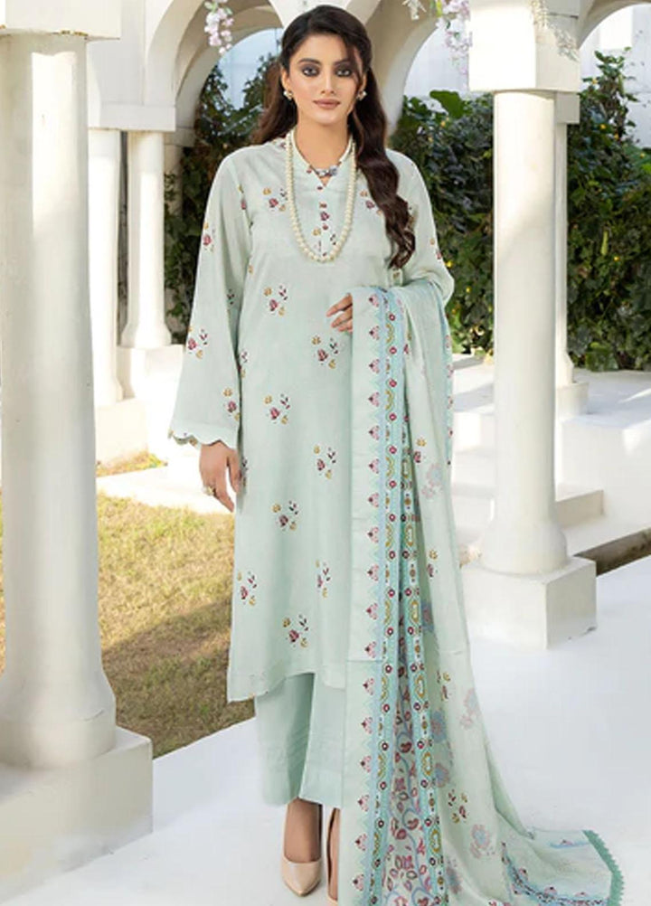 Safwa Printed Viscose Suits Unstitched 3 Piece SW23TD TSC-10 - Winter Collection