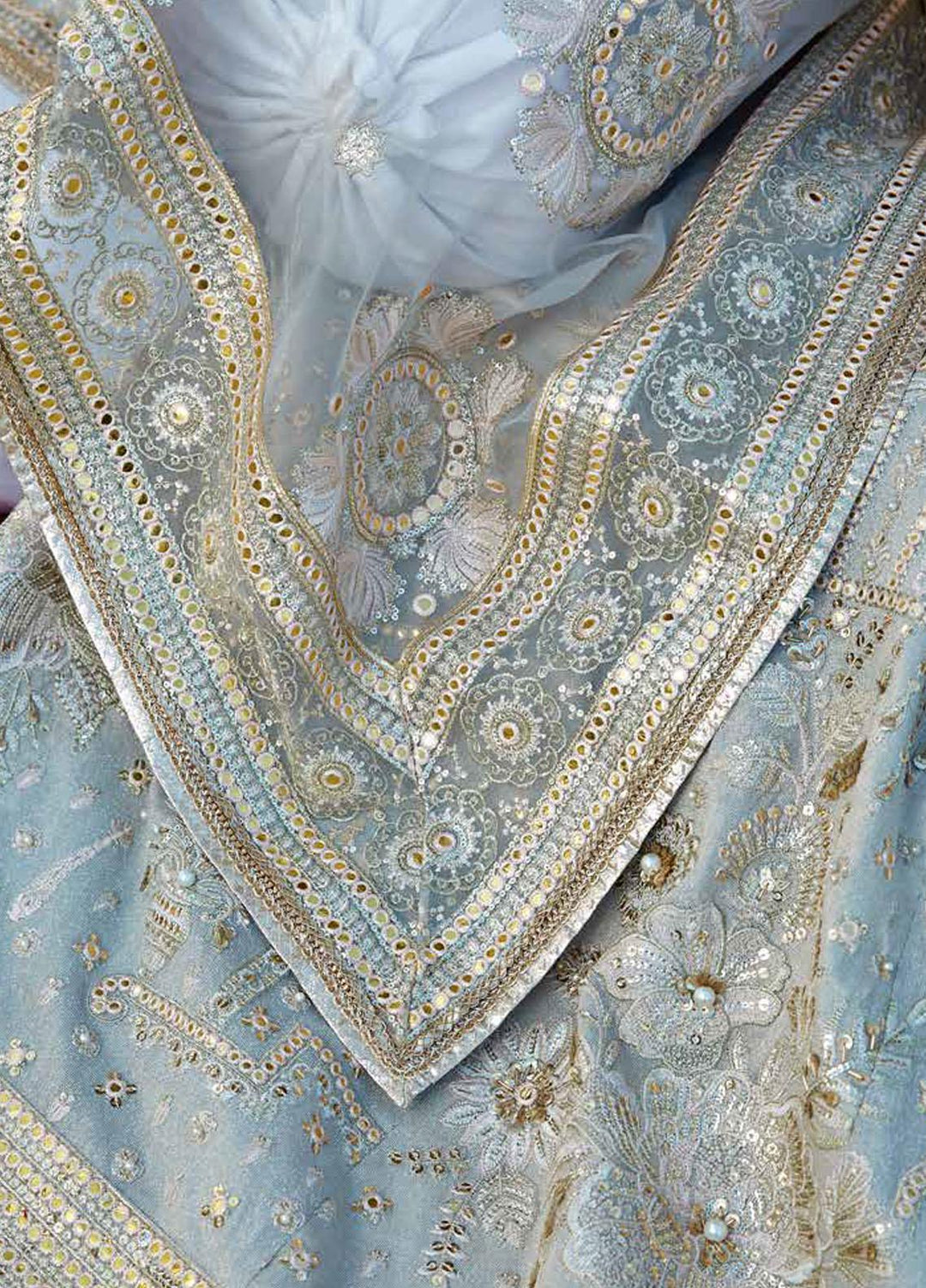 Sagar Kinaray By MNR Embroidered  Suits Unstitched 3 Piece MNR23SK ZWU23-19 MAHWARI - Wedding Collection