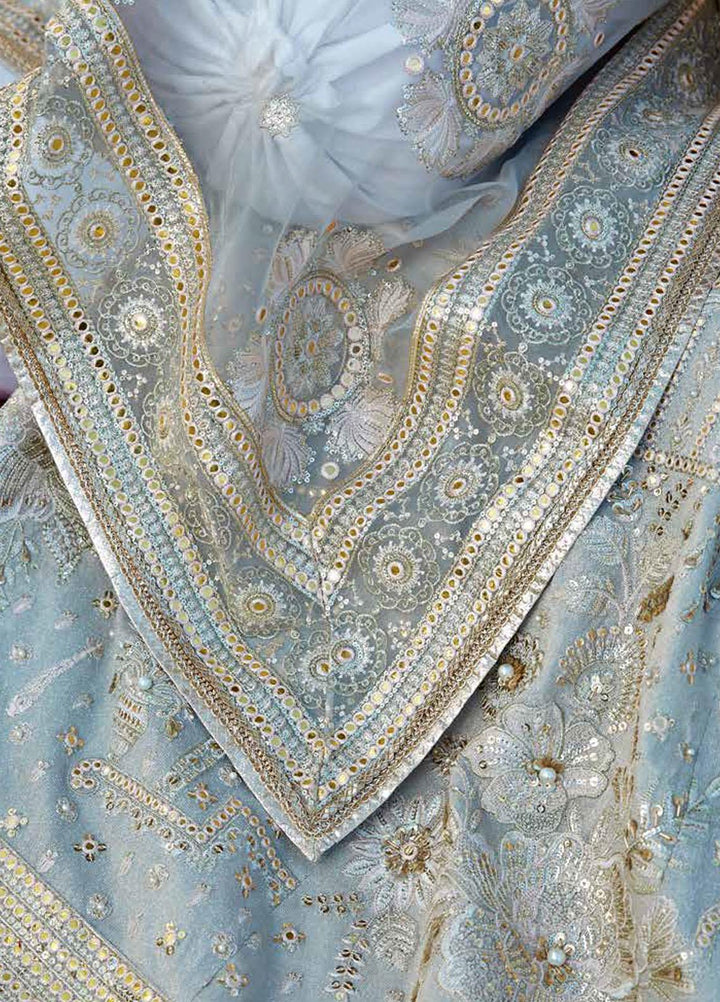 Sagar Kinaray By MNR Embroidered  Suits Unstitched 3 Piece MNR23SK ZWU23-19 MAHWARI - Wedding Collection