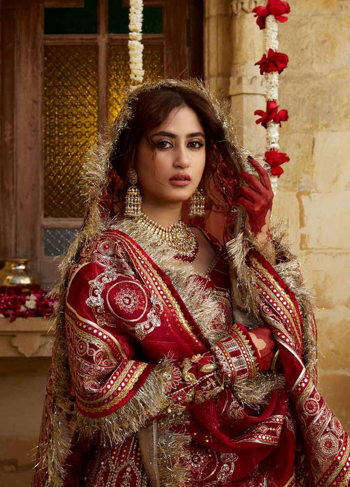 Sagar Kinaray By MNR Embroidered  Suits Unstitched 3 Piece MNR23SK ZWU23-20 MUKHI - Wedding Collection