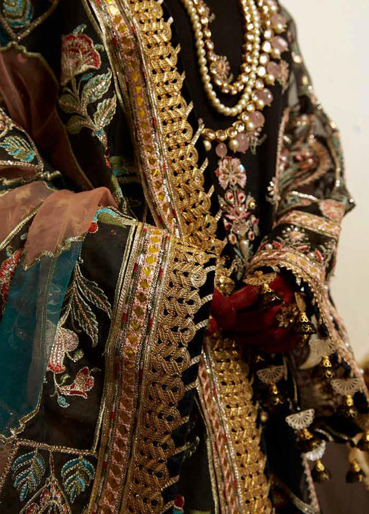 Sagar Kinaray By MNR Embroidered  Suits Unstitched 3 Piece MNR23SK ZWU23-22 BASGUL - Wedding Collection