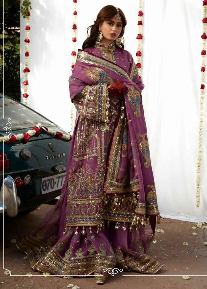 Sagar Kinaray By MNR Embroidered  Suits Unstitched 3 Piece MNR23SK ZWU23-23 JIGRI - Wedding Collection