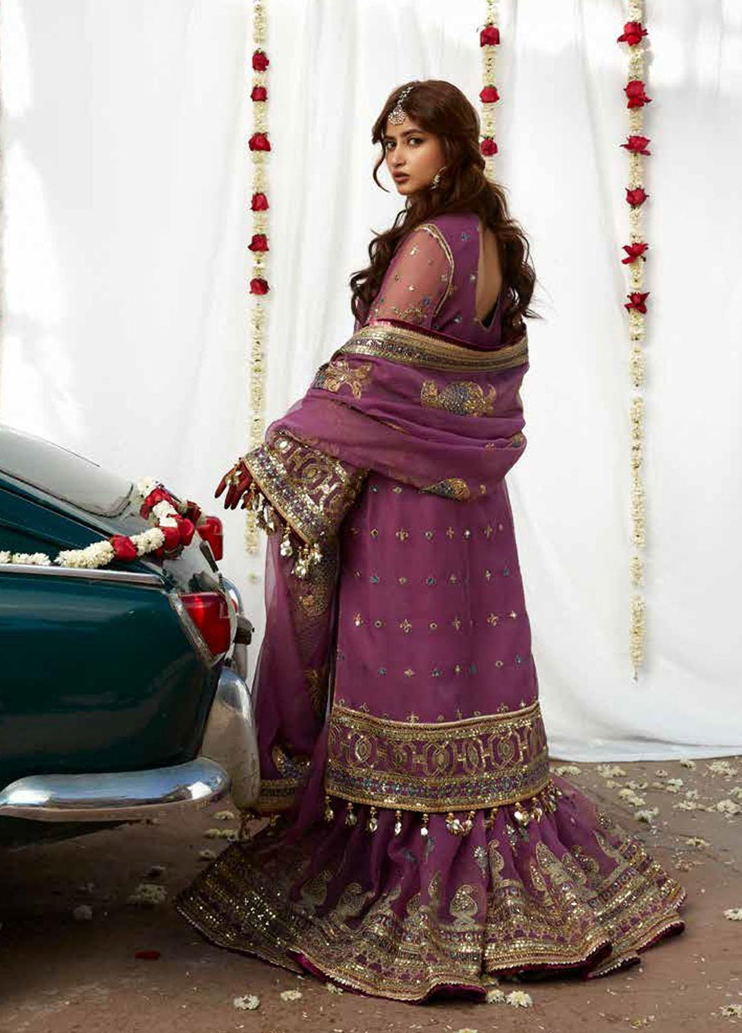 Sagar Kinaray By MNR Embroidered  Suits Unstitched 3 Piece MNR23SK ZWU23-23 JIGRI - Wedding Collection