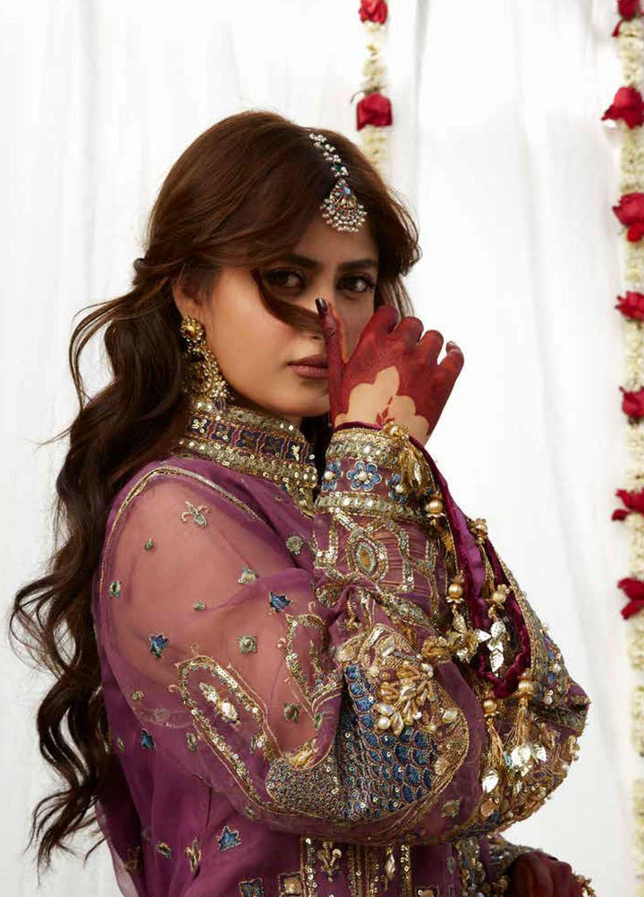 Sagar Kinaray By MNR Embroidered  Suits Unstitched 3 Piece MNR23SK ZWU23-23 JIGRI - Wedding Collection