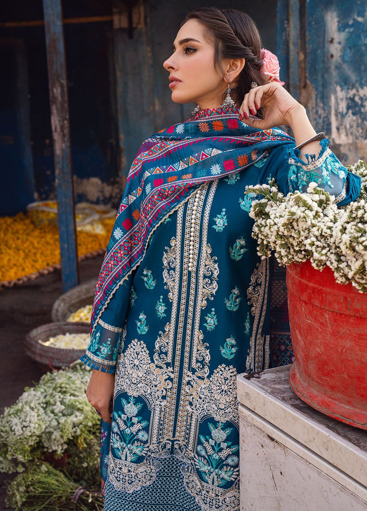 Sahakari by Sahane Embroidered Lawn Suits Unstitched 3 Piece SNE24SK CT-10005 Gulzaar - Summer Collection