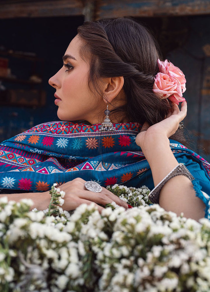 Sahakari by Sahane Embroidered Lawn Suits Unstitched 3 Piece SNE24SK CT-10005 Gulzaar - Summer Collection