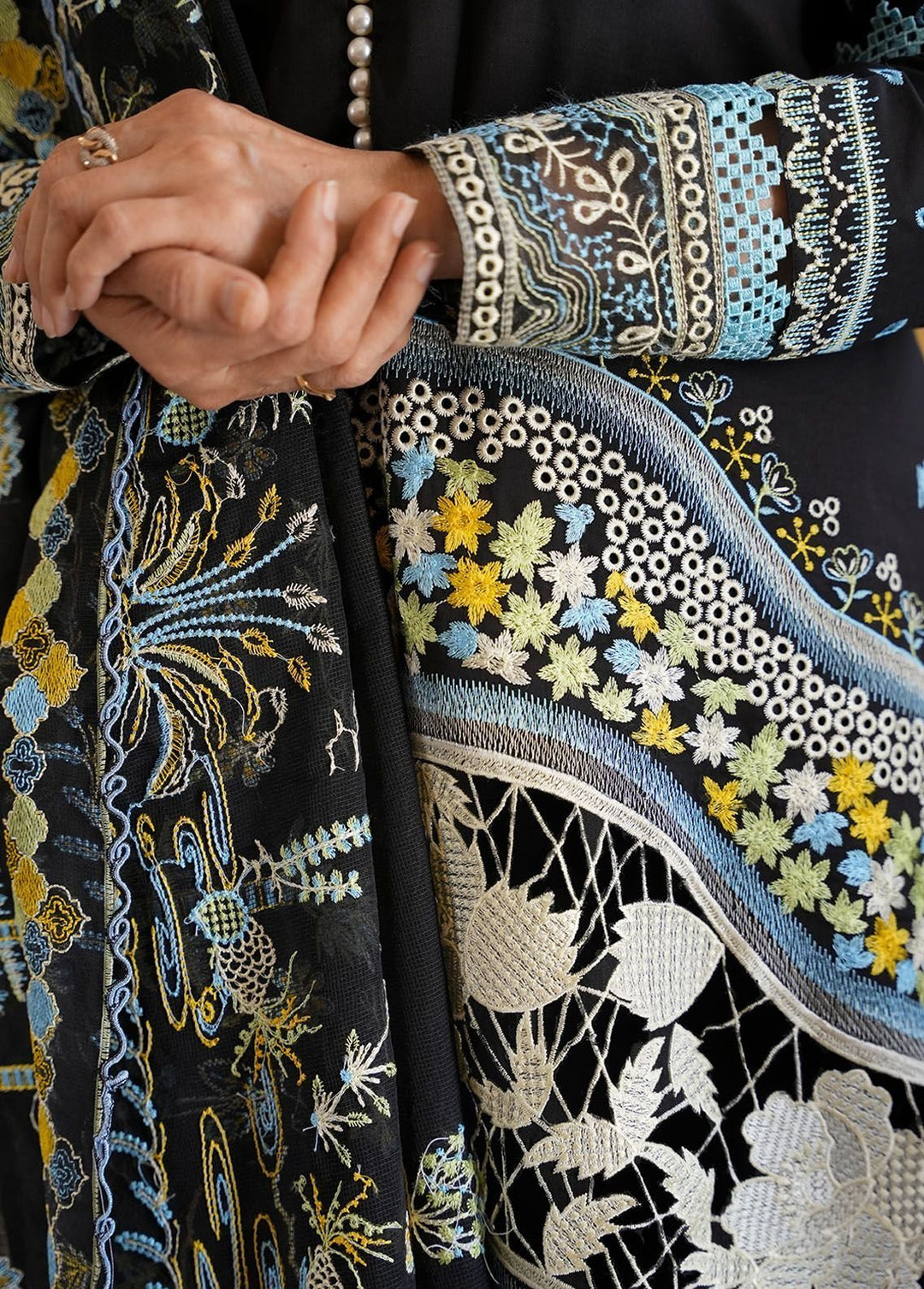Sahakari by Sahane Embroidered Lawn Suits Unstitched 3 Piece SNE24SK CT-10008 Kashish - Summer Collection