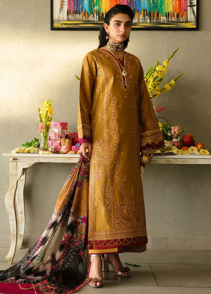 Sahane Embroidered Lawn Suits Unstitched 3 Piece SNE25IL CT-21001 Noemi - Summer Collection