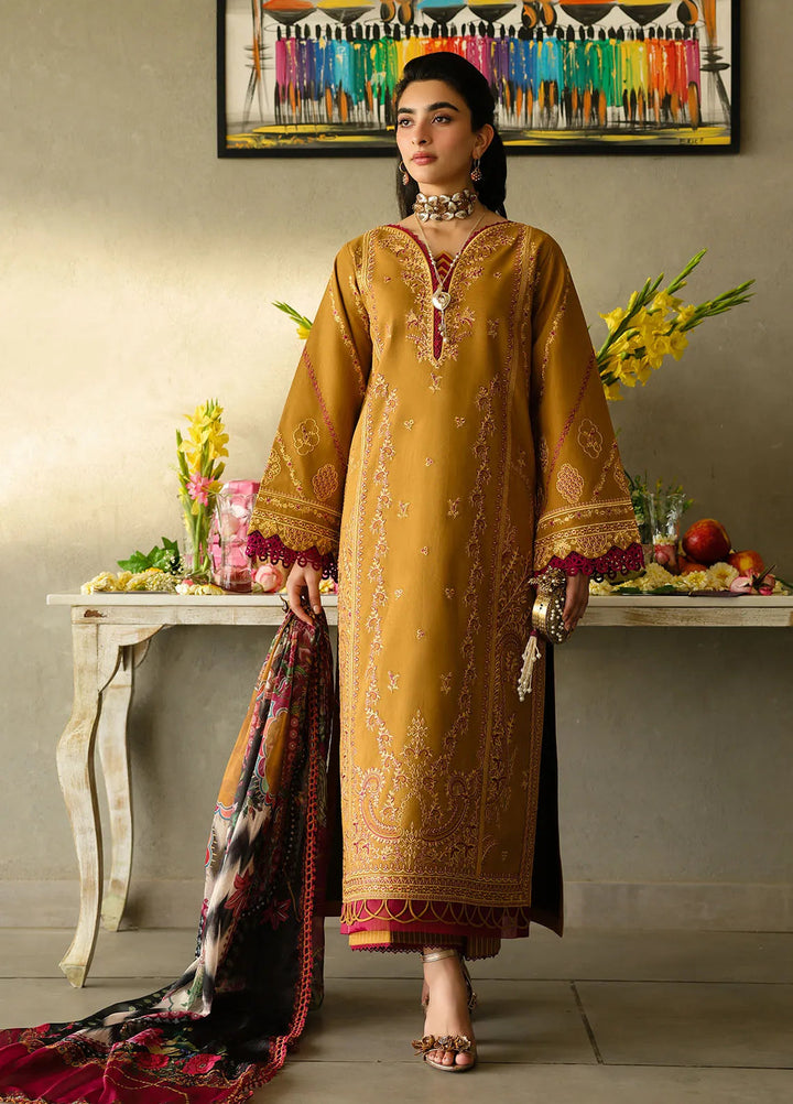 Sahane Embroidered Lawn Suits Unstitched 3 Piece SNE25IL CT-21001 Noemi - Summer Collection
