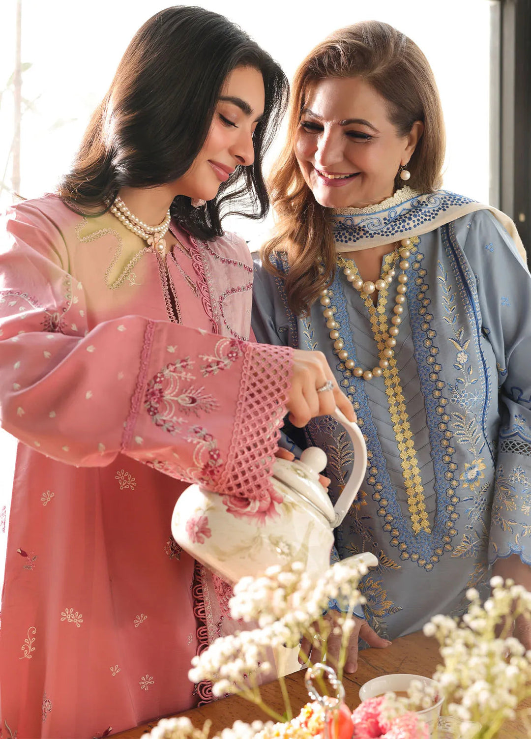 Sahane Embroidered Lawn Suits Unstitched 3 Piece SNE25IL CT-21005 Piera - Summer Collection